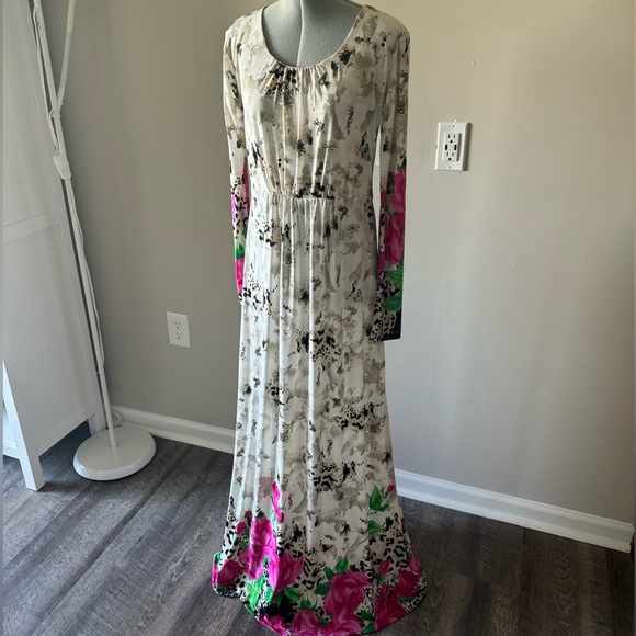 Floral print maxi dress - Picture 3 of 3
